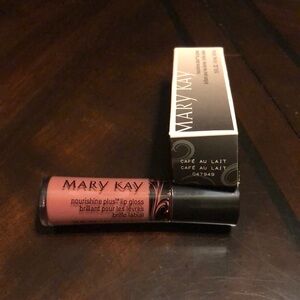 NWT-MARY KAY/ Cafe Au Lait, Melon Sorbet, Sun Blossom Nourishing Plus Lipgloss.